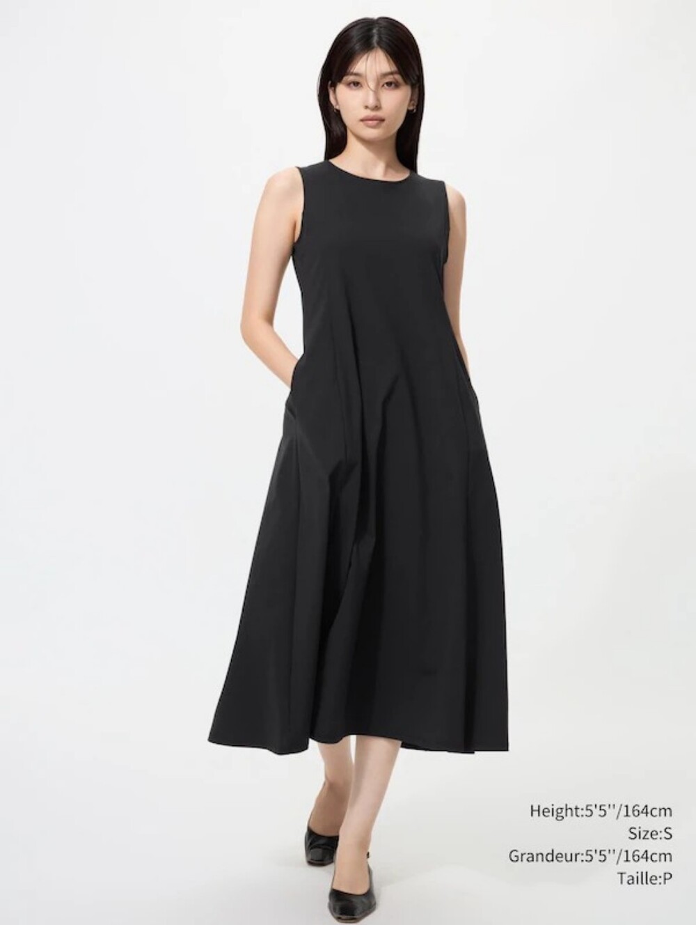 Uniqlo Extra Stretch AIRism Dress | Sleeveless
